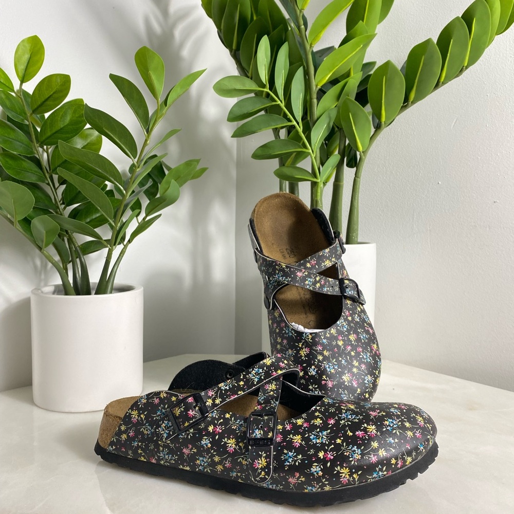 Birki's Birkenstock Dorian Birko Flor Floral Clog